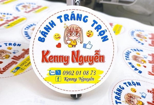 Mẫu tem bánh tráng trộn - 13