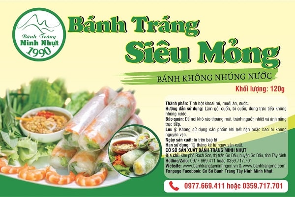 Mẫu tem bánh tráng trộn - 14