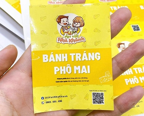 Tem bánh tráng trộn làm từ chất liệu gì? 