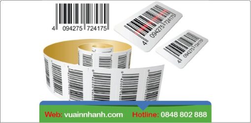 In nhanh barcode giá rẻ hcm