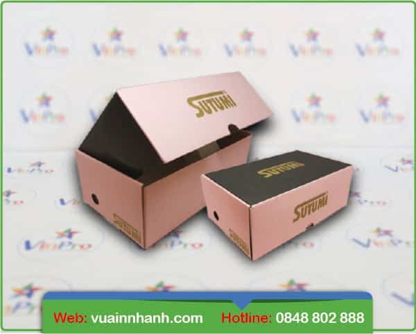 IN HỘP GIẤY ĐỰNG GIÀY 41 In giấy đựng giày tphcm