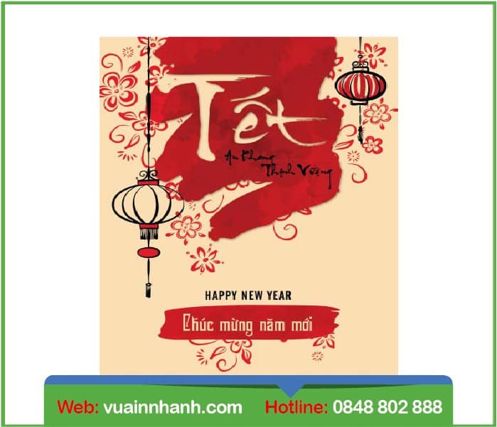 In thiệp tết 2022 25 In thiệp tết 2019