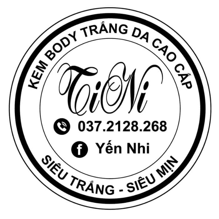 Mẫu decal tem nhãn sản phẩm - 6