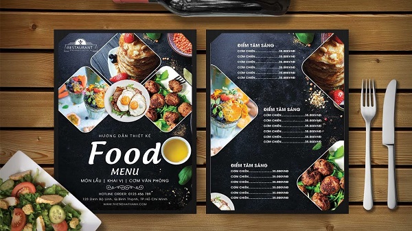mẫu menu nhà hàng tại hcm