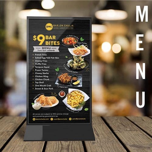 Mẫu menu có thiết kế đẹp - Mẫu 15