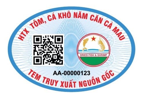 Mẫu tem dán số 4