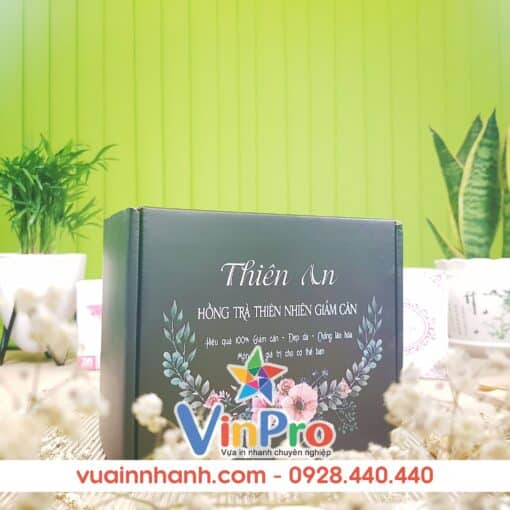 In logo lên hộp giấy