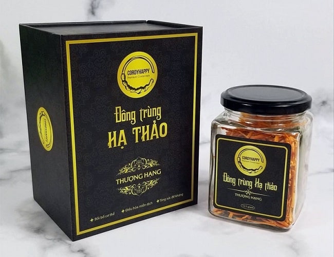 Chất liệu in hộp đông trùng hạ thảo