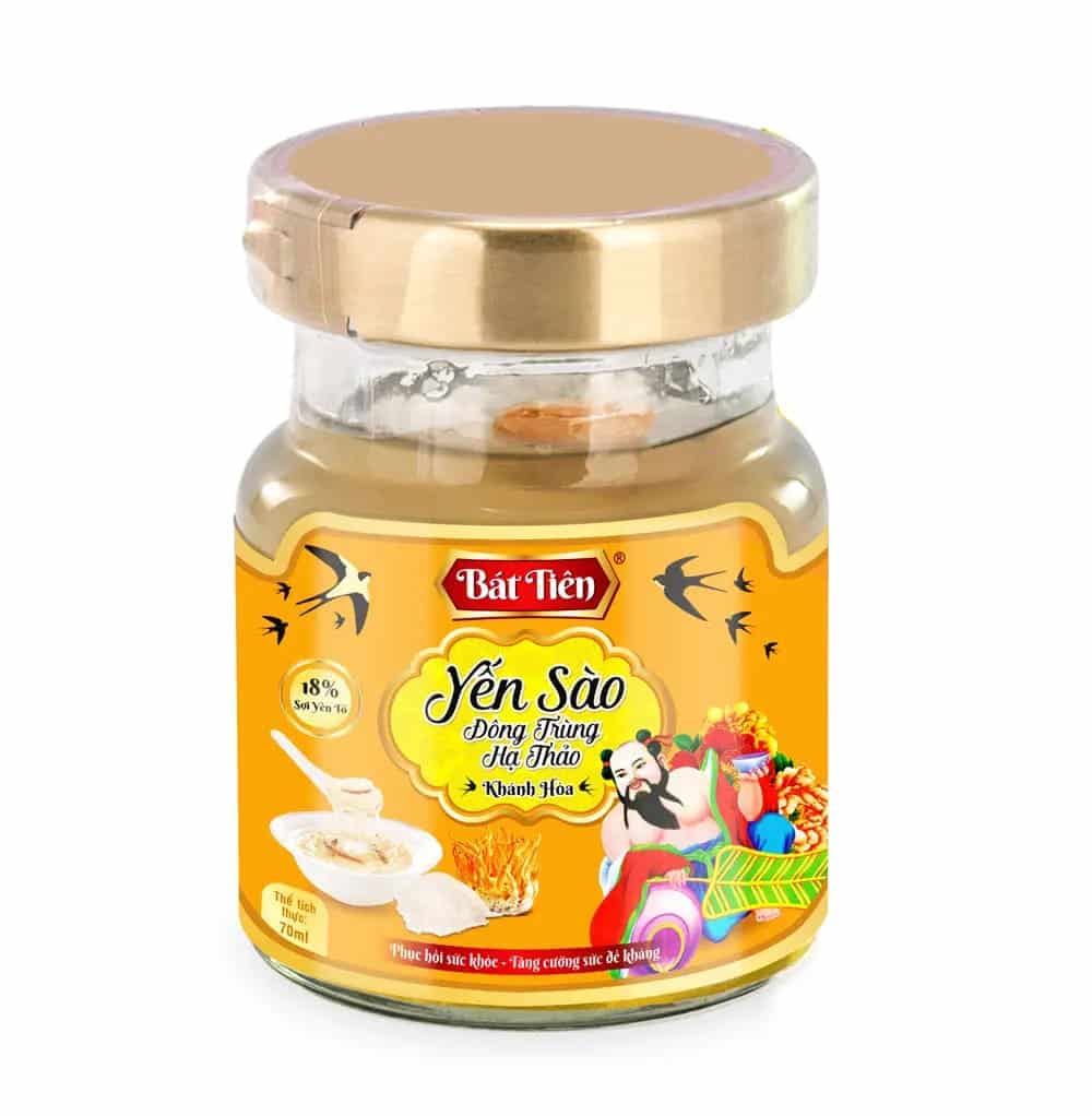 in tem nhãn yến sào