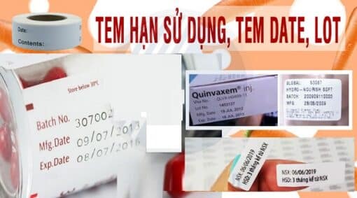 Tem dán hạn sử dụng