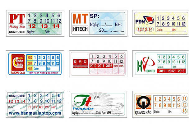 Các mẫu tem dán máy tính - 2