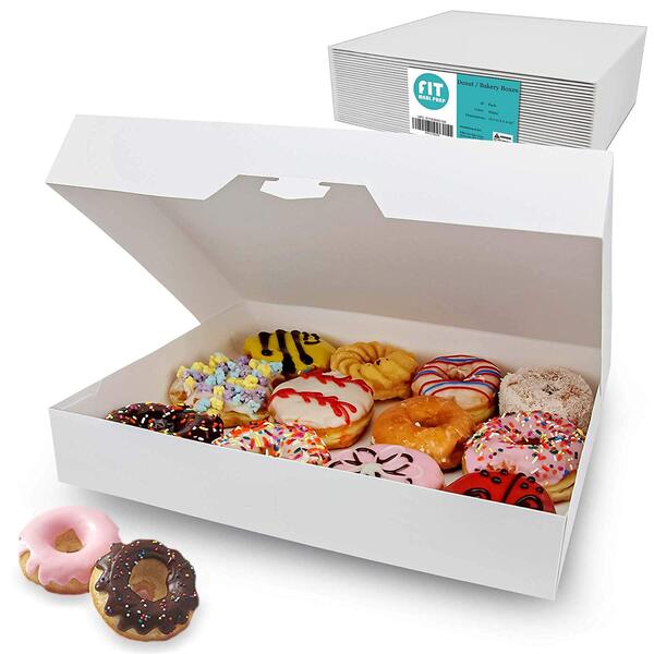 Mẫu Hộp giấy đựng bánh donut - 4