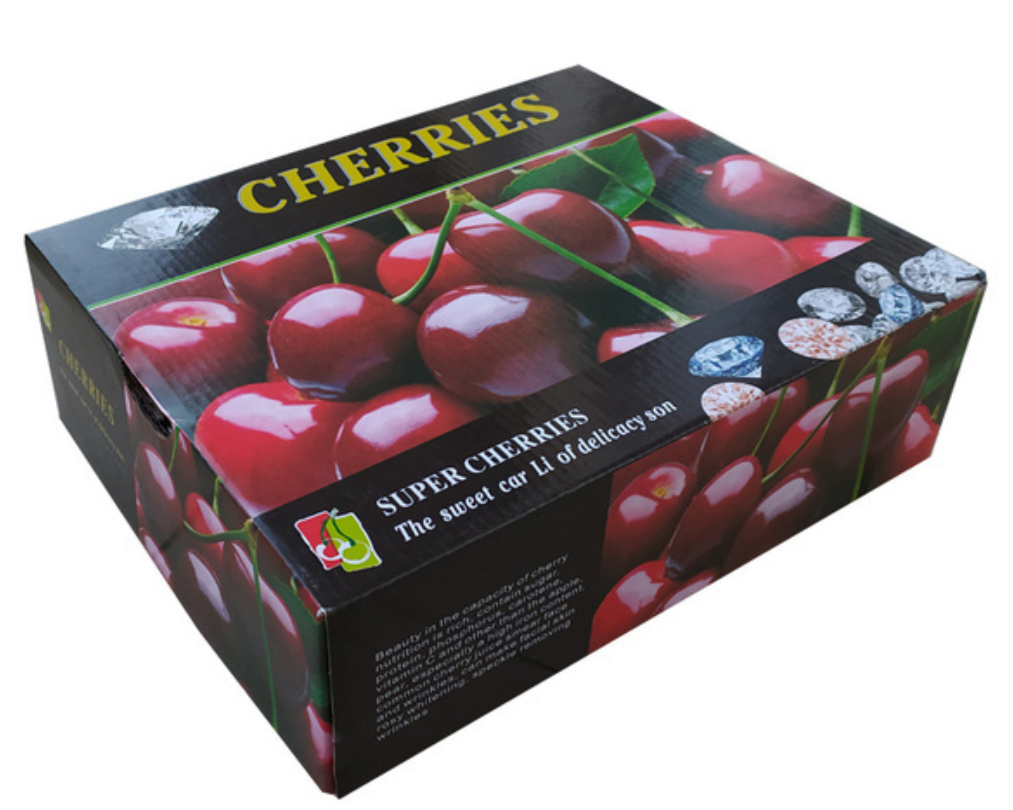 Mẫu hộp giấy đựng cherry đẹp - 11