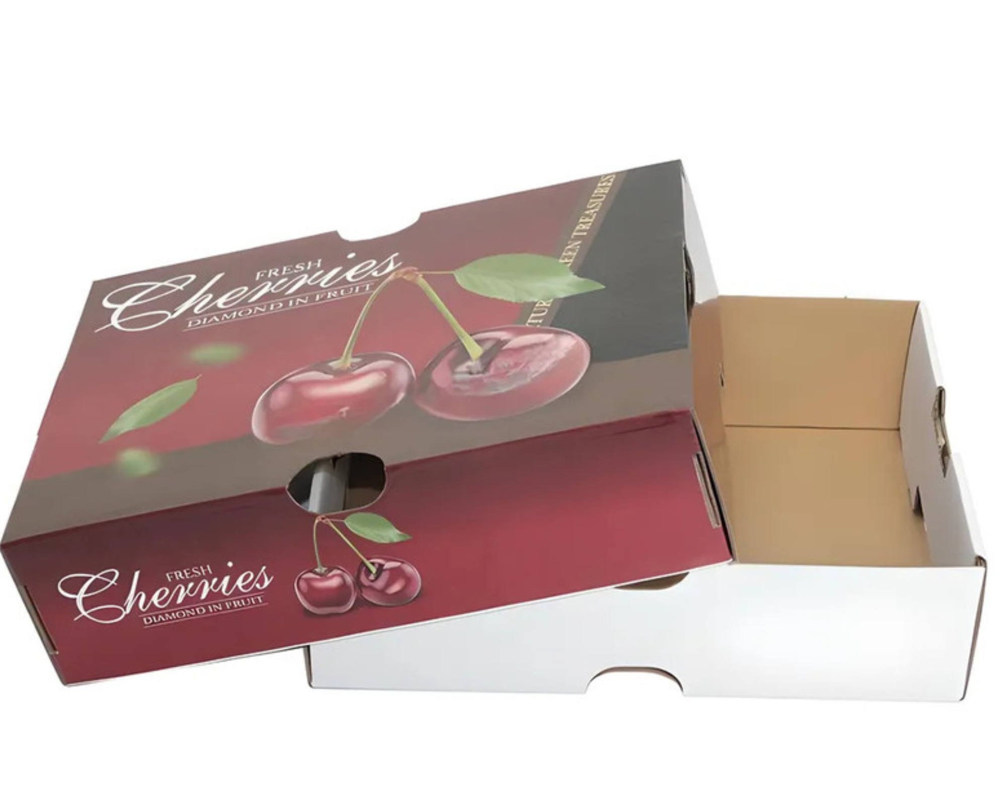 Mẫu hộp giấy đựng cherry đẹp - 15