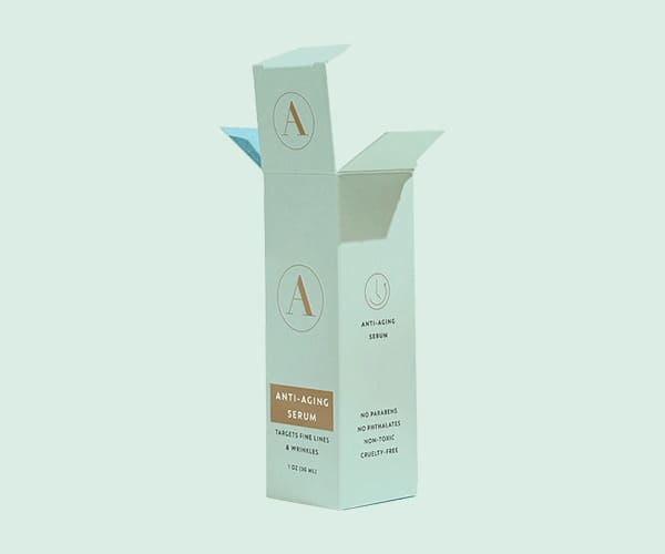 vỏ hộp giấy đựng serum