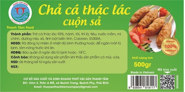 Mẫu tem nhãn chả cá đẹp - 4