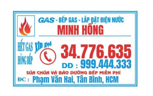 Tem dán bình gas