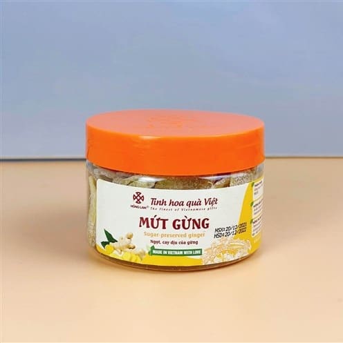 Mẫu tem mứt gừng - 1