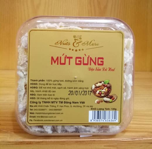 Mẫu tem mứt gừng - 14