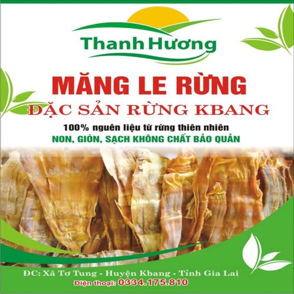 Mẫu tem nhãn măng khô - 7