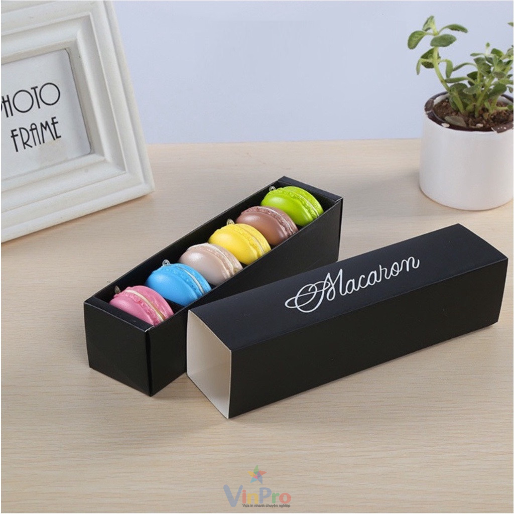 In Hộp Giấy Đựng Bánh Macaron 32