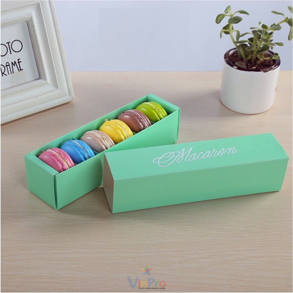 Sản Xuất Hộp Giấy Đựng Bánh Macaron Đẹp, Giá Rẻ, Free Thiết Kế Mẫu 81