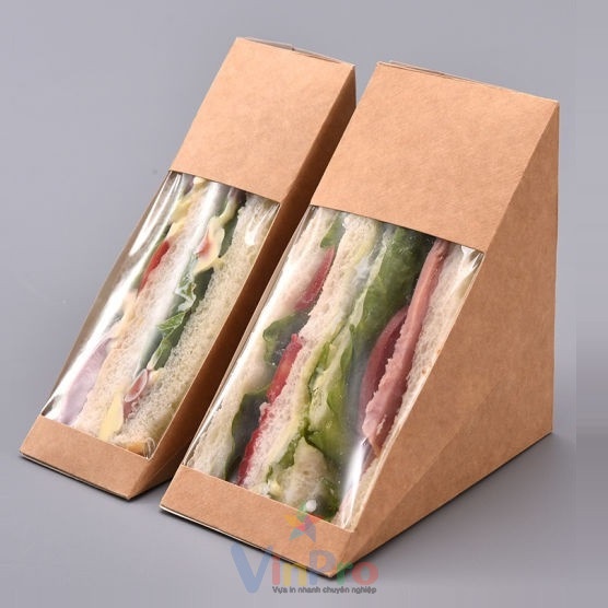 Hộp giấy đựng bánh mì được làm từ chất liệu gì? 