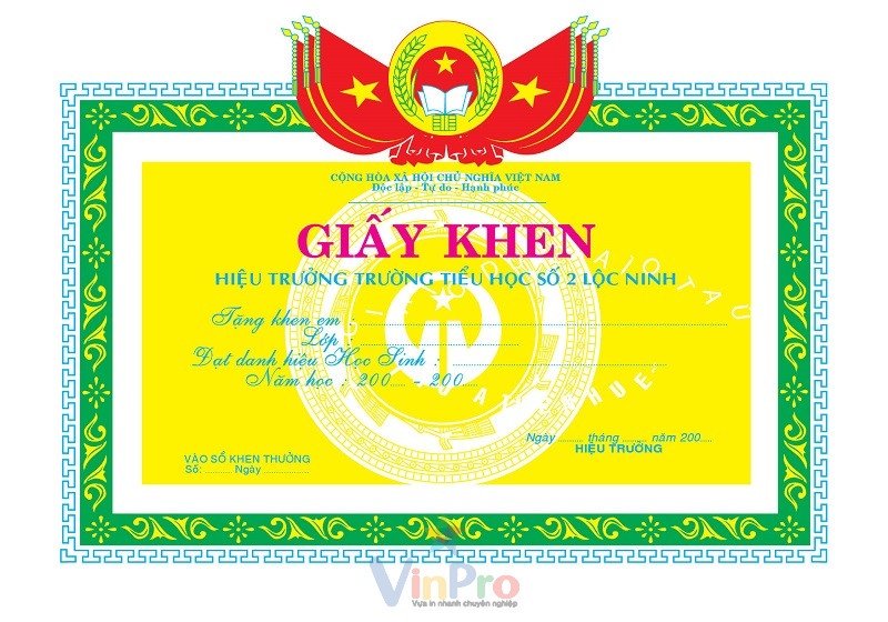 mẫu giấy khen - 16