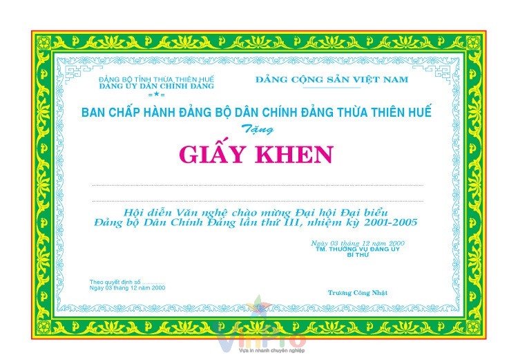 mẫu bằng khen - 38