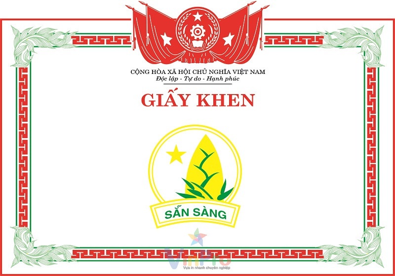 mẫu giấy khen - 4