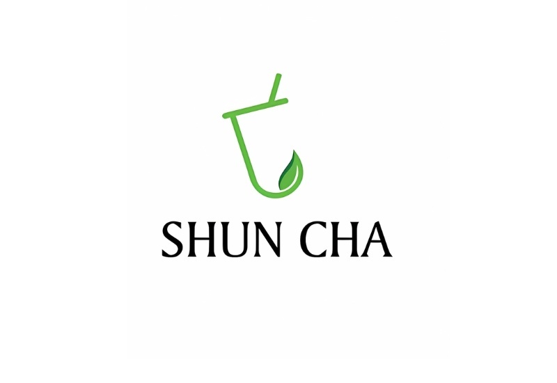 logo ăn vặt dạng chữ