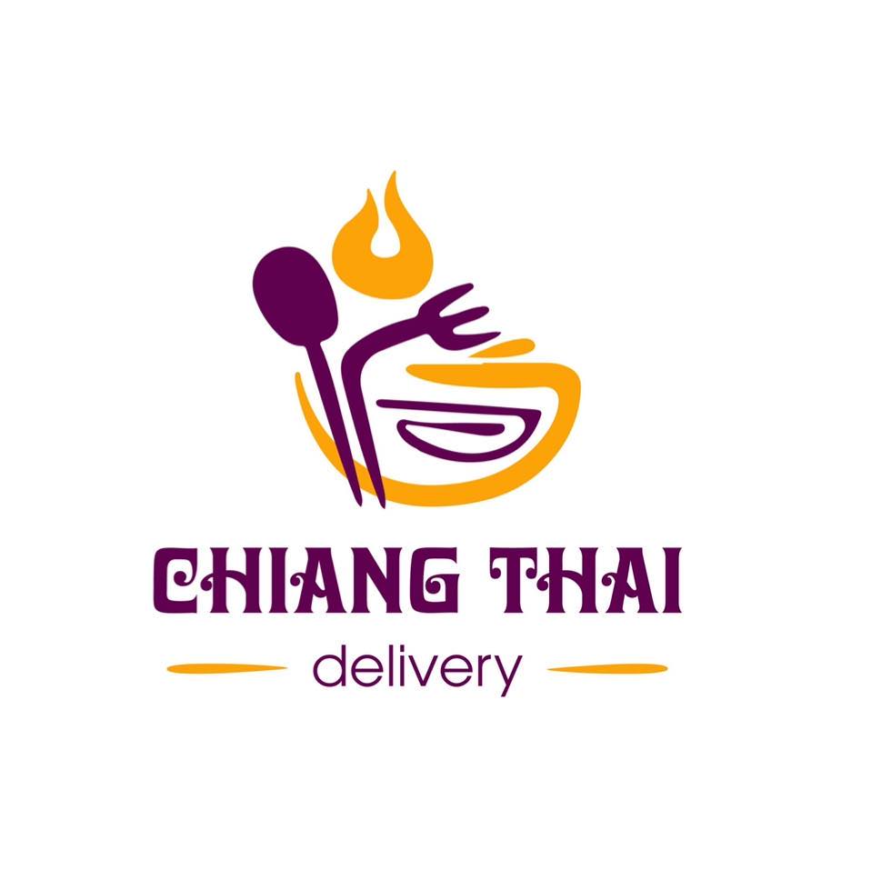 Logo ăn vặt dễ thương hình đồ vật