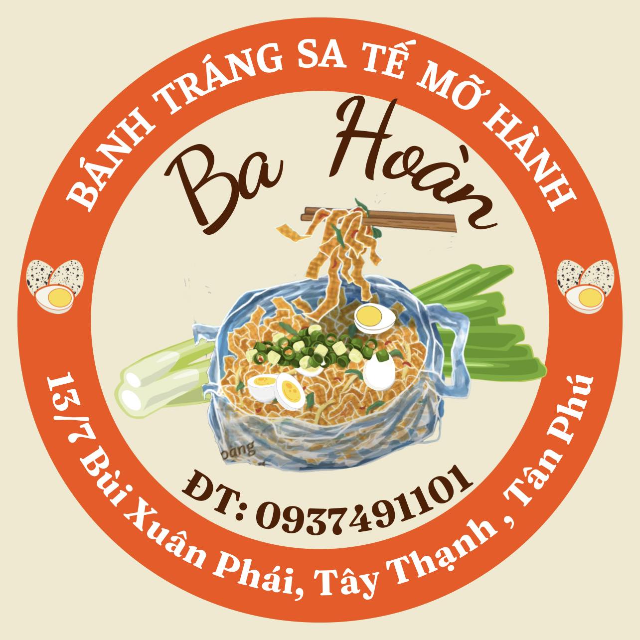 Logo bánh tráng trộn