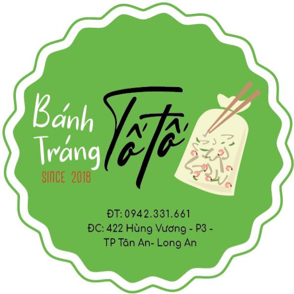 Logo bánh tráng trộn thực tế