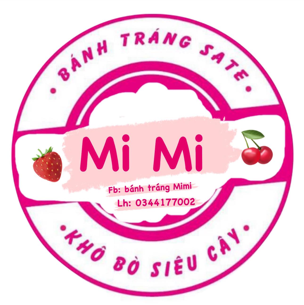 Logo bánh tráng dạng chữ