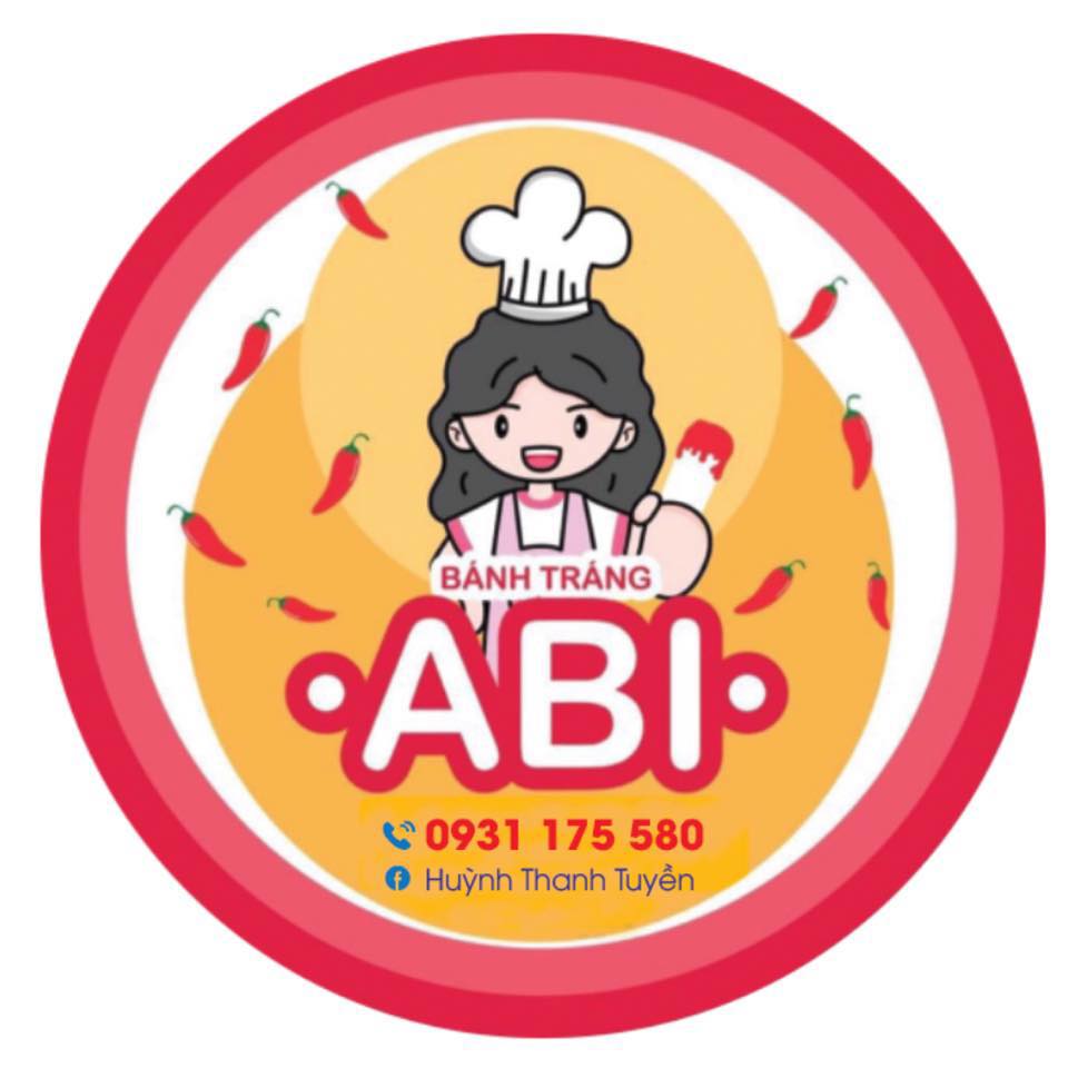 Logo bánh tráng hình ảnh người