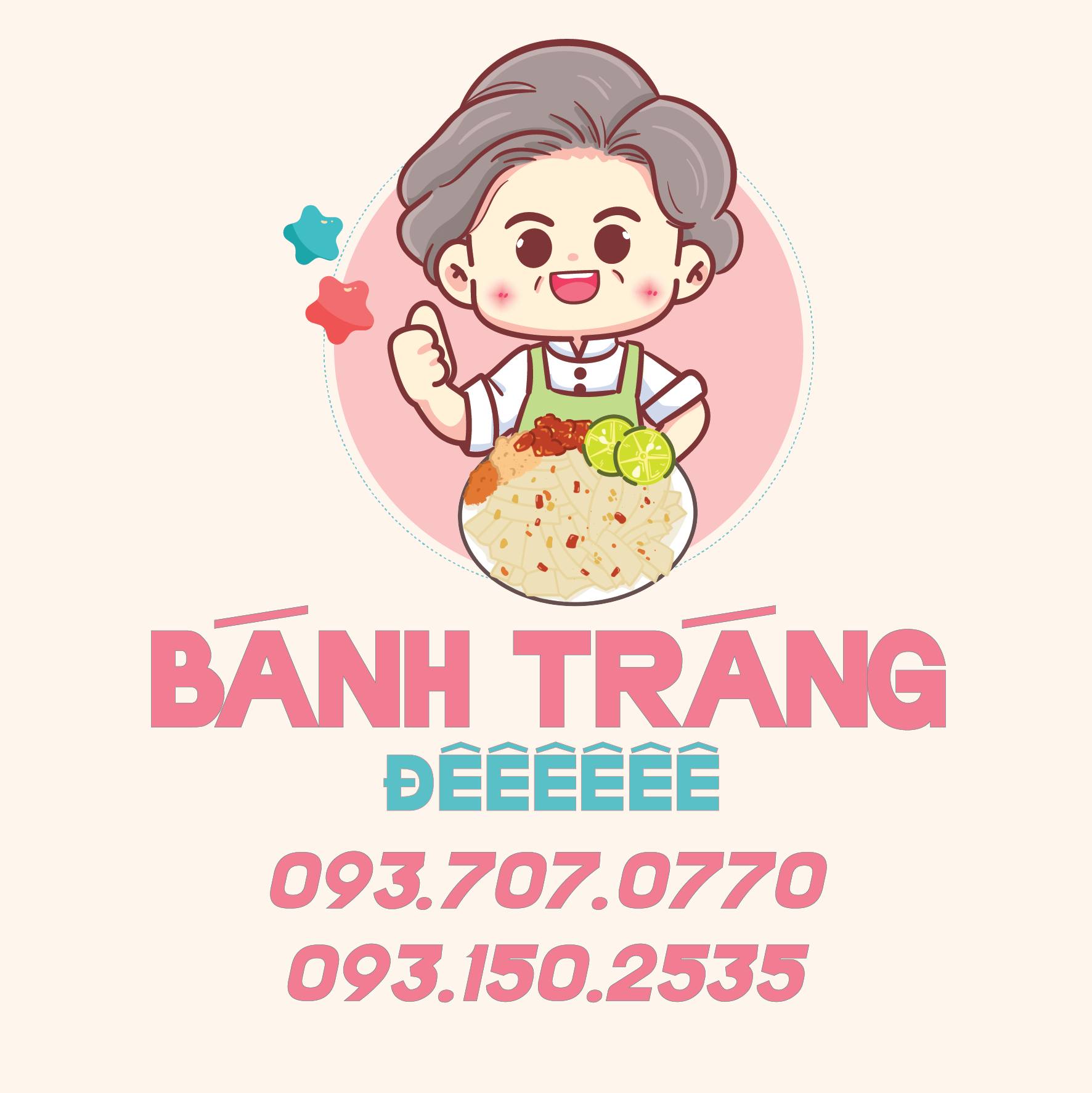 logo bánh tráng nướng