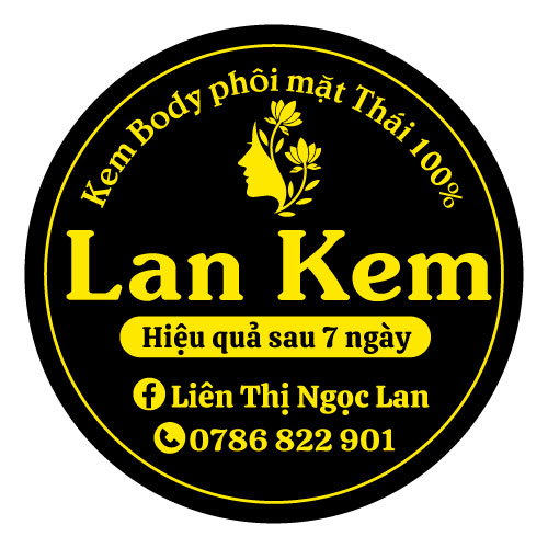 mẫu Logo kem body sang trọng