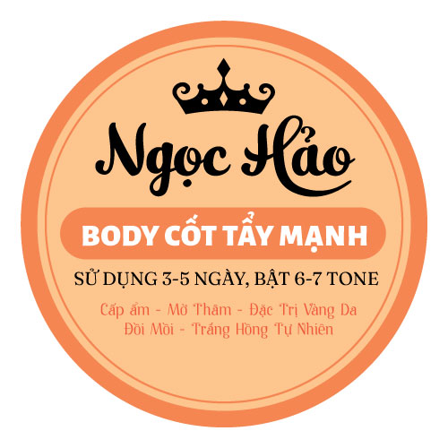 mẫu Logo kem body cao cấp