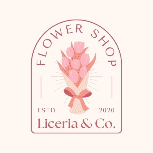 logo shop hoa tươi đẹp