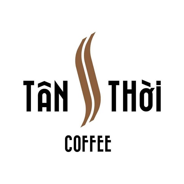 Mẫu logo hình hạt cafe - 5