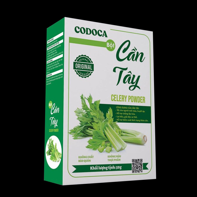 hộp giấy đựng bột rau cần tây - 9