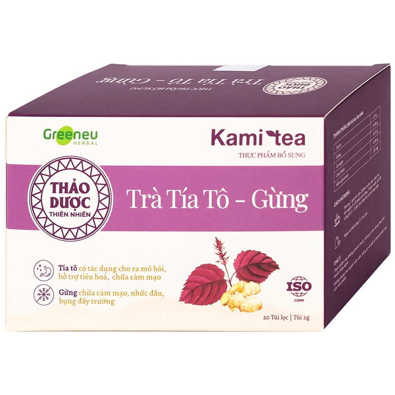 hộp giấy đựng trà tía tô - 5