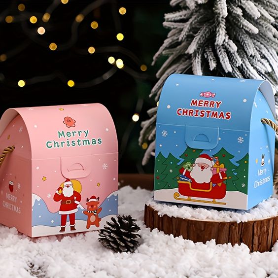 Mẫu hộp quà noel - 16