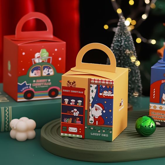 Mẫu hộp quà noel - 34