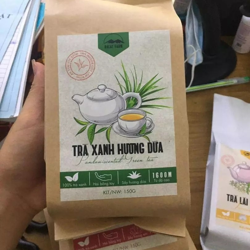 Mẫu thiết kế bao bì trà dạng túi - 2