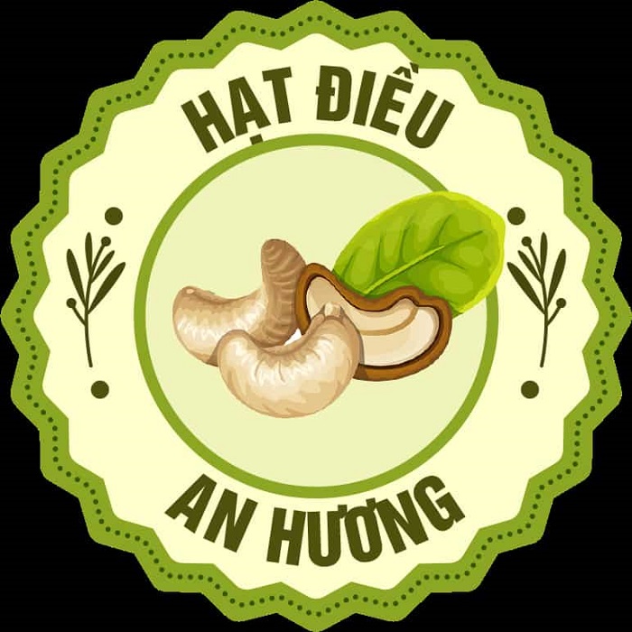 Logo hạt điều hình tròn - 10