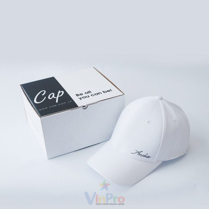 Mẫu hộp đựng nón dáng nắp gài