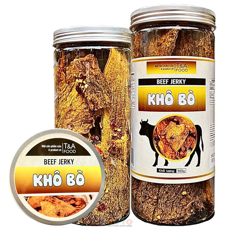 Các kiểu dáng, kích thước tem khô bò