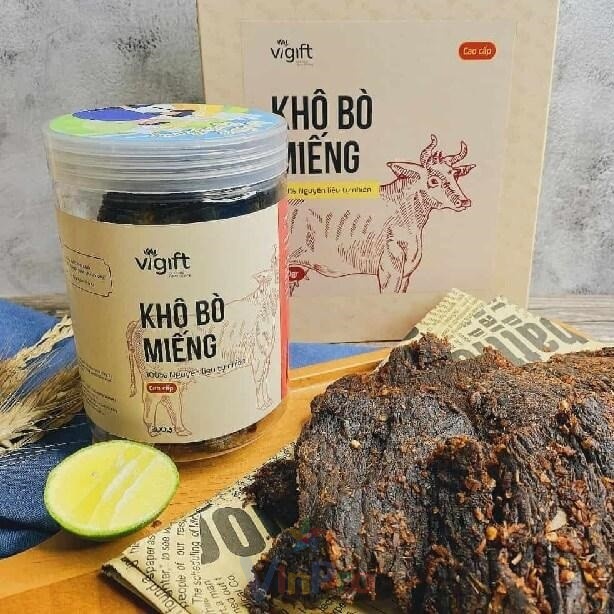 Mẫu tem nhãn dán khô bò bằng decal giấy